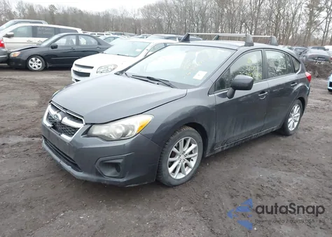 2013 Subaru Impreza 2.0I Premium z USA, uszkodzony, nr VIN JF1GPAC60D2883422